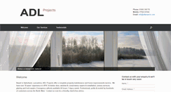 Desktop Screenshot of adlprojects.com