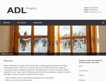 Tablet Screenshot of adlprojects.com